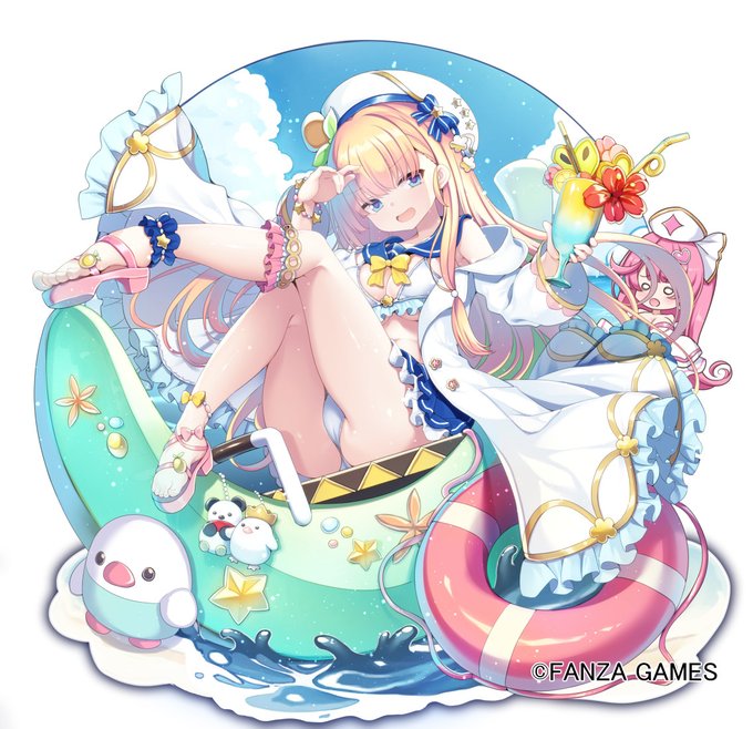 【お仕事】FANZA GAMES様 「ふるーつふるきゅーと!」にてマルメロ(水着)のイラストを描かせて頂きましたー
ここに来てまさかの三年越し初別衣装のマルメロ先生…🥳
#ふるふる 