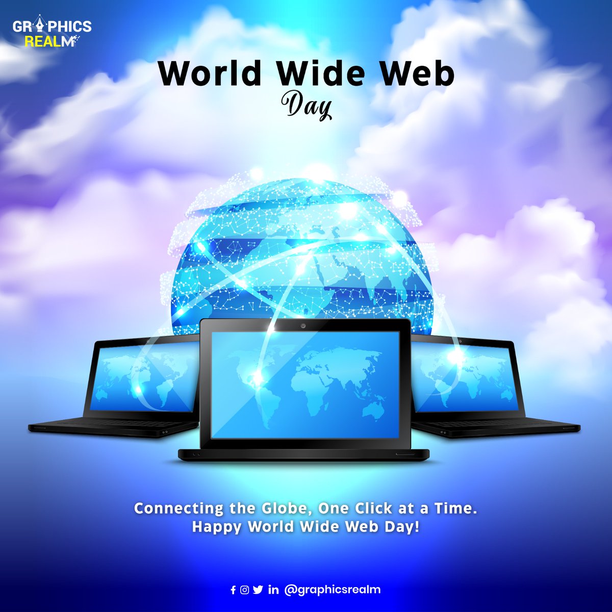 Connecting the World: Celebrating the Power of the World Wide Web!

#worldwidewebday #WorldWideWeb #web #www #INTERNET #network #connect #ConnectingWorlds #socialmediamarketing #marketing #graphicdesign #graphics #graphicdesigner #freelancer #freelancing #computer #itcompany