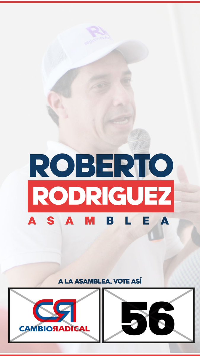 #BaranoaVota #CR56 #ASAMBLEA #Atlántico <a href="/RRodriguez0515/">Roberto Rodríguez Arias</a>