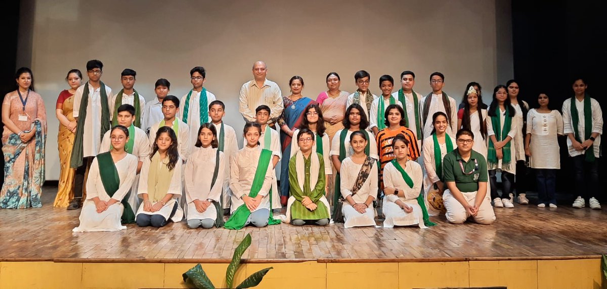 Manjugarg31jan's tweet photo. ‘Preserve wildlife, conserve nature. It’s now or never.’- the theme profoundly depicted by students of 8 F @ahlconIntl in their assembly on World Nature Conservation Day &amp; international Tiger Day. @ashokkp @y_sanjay @pntduggal 
@SDG4QEducation @sdg4all @sunandask21 @cbseindia29 https://t.co/5vm0csKg6r