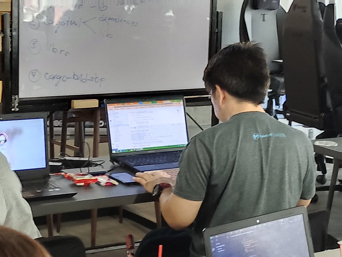 theblokcgroup's tweet image. 🏢 And once again, a HUGE thank you to @ChainCrisis for providing us with the perfect space to fuel our blockchain passion! Your support is priceless in shaping these future blockchain pioneers! 🙏

#SolanaDevelopersBootcamp #Web3 #BlockchainEducation #OnAMission #chaincrisis