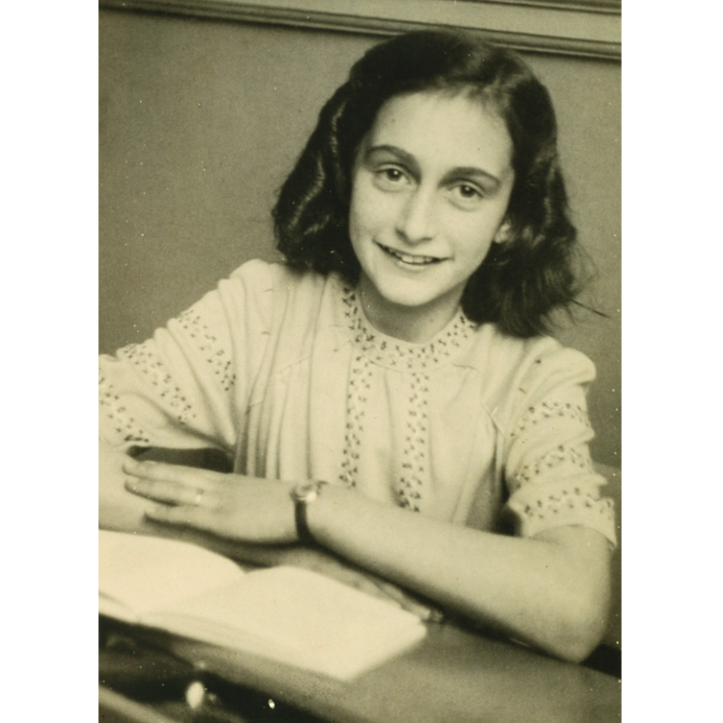 HolocaustMuseum's tweet photo. “I'm afraid they'll mock me, think I'm ridiculous and sentimental, and not take me seriously.” #OTD in 1944, Anne Frank wrote her last diary entry. It is filled with self doubt. Millions would come to know Anne through her writing.
