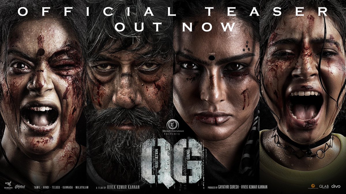 Here comes the electrifying teaser from my next film #QGtheMovie ▶️ bit.ly/3Qnm1K8 @vivekkumarknan @I_m_Gayathri @Its_Filminati @WHYmedia1 @bindasbhidu @sunnyleone @priyamani6 #saraarjun @drumssivamani @Dop_arunbathu @editorvencut @Itsjosephjaxson @donechannel1