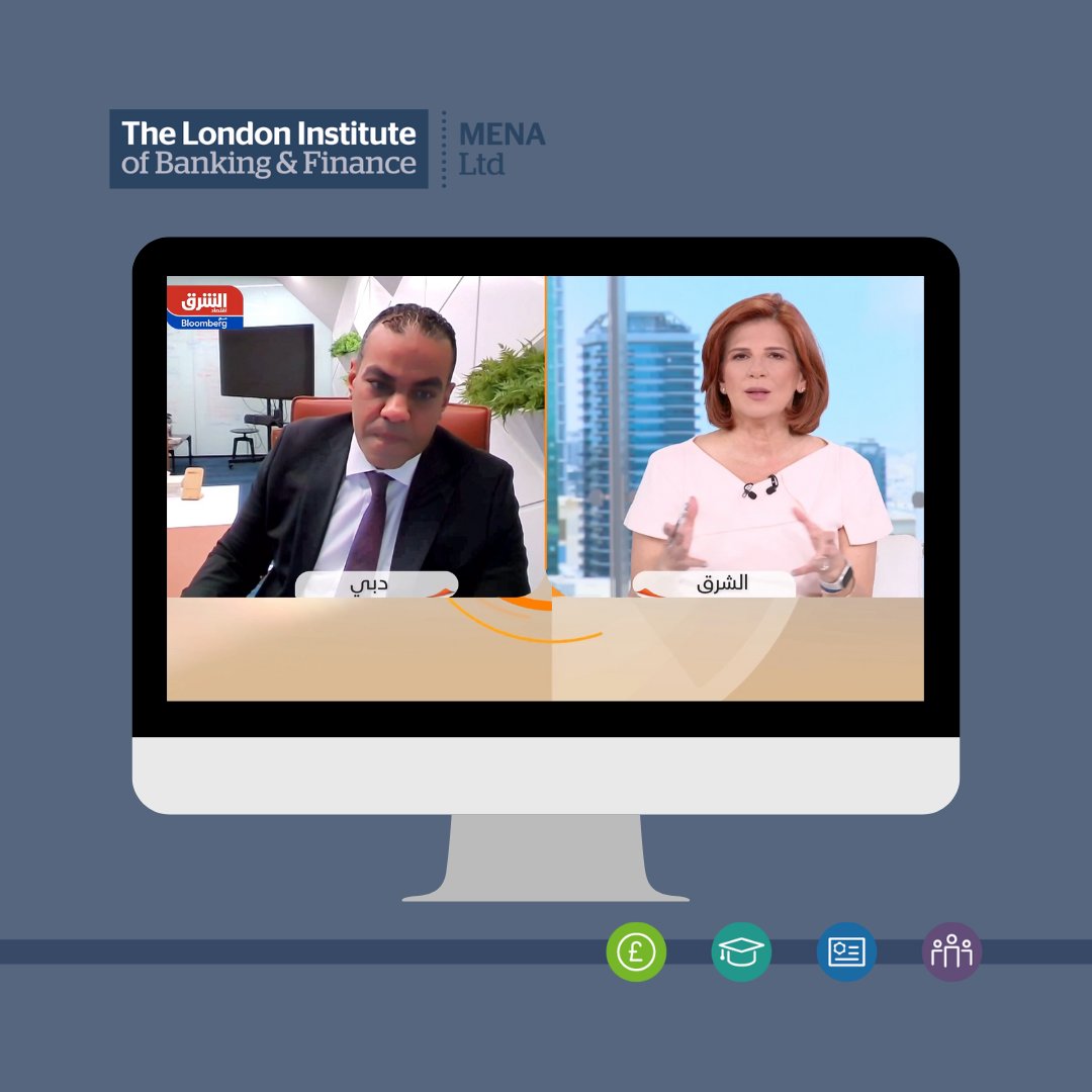 libfmenasia's tweet photo. Our Managing Director, @RefaayKareem recently appeared on @AsharqBusiness by @Bloomberg with @cybaaudi to discuss #MENA interest rates. They discussed how the second half of the year may mirror the performance of the first two quarters. 

Thanks Yara Ali Yassine for organising. https://t.co/yXY5P1CGpz
