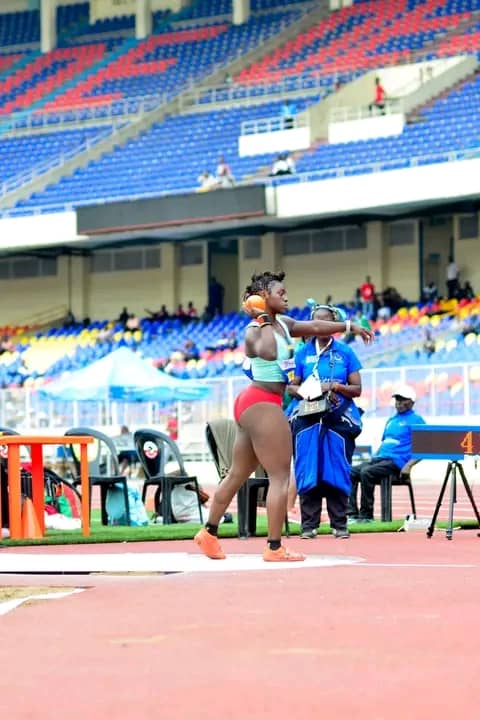 TempeteNews's tweet photo. @OIFrancophonie / LANCERDEPOIDS : Norrah LEMONGO NKOULOU Gagne un madaille🥇
La camerounaise a remporté la médaille d’or avec un lancé de 14:99. La médaille d’argent revient à sa compatriote Monie NORA ATIM 🇨🇲 et la médaille de bronze à la malienne Nassira KONE @Presidence_RDC https://t.co/tzVRiatRaD