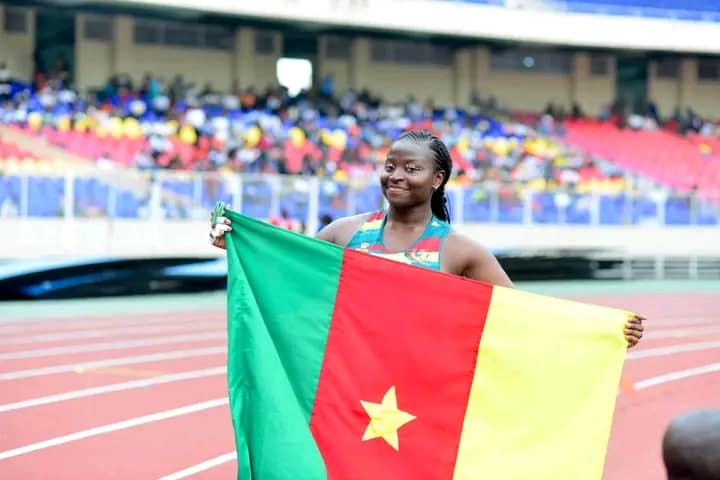 TempeteNews's tweet photo. @OIFrancophonie / LANCERDEPOIDS : Norrah LEMONGO NKOULOU Gagne un madaille🥇
La camerounaise a remporté la médaille d’or avec un lancé de 14:99. La médaille d’argent revient à sa compatriote Monie NORA ATIM 🇨🇲 et la médaille de bronze à la malienne Nassira KONE @Presidence_RDC https://t.co/tzVRiatRaD