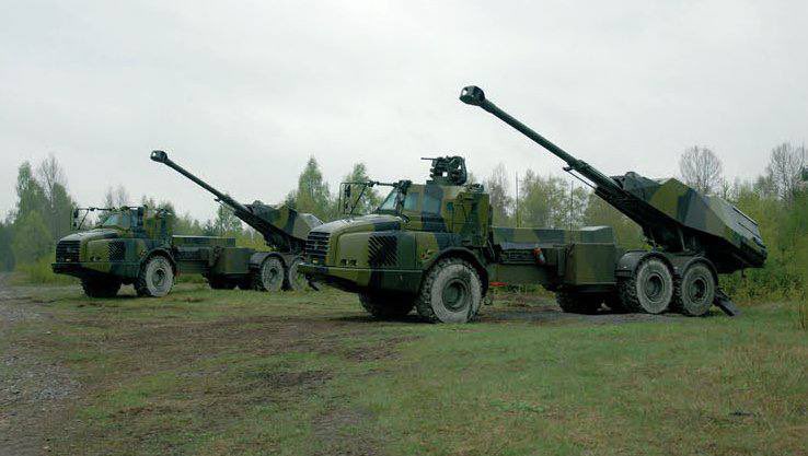 ⚡️🇷🇺Russian military bloggers write for the first time that the Armed Forces of 🇺🇦Ukraine are firing powerful fire at Russian positions in the Zaporozhye direction from the 🇸🇪Swedish 155-mm Archer self-propelled guns.