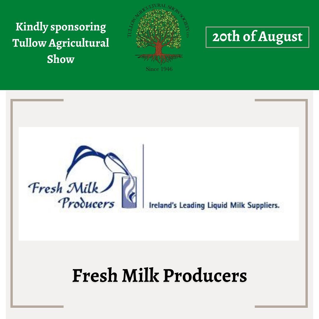 Tullowagrishow's tweet photo. We are delighted to be sharing some more of our wonderful sponsors!🥳 We thank them for their generosity and continued support of Tullow Agricultural Show ⭐️

The Show would not be where it is today without their incredible support!

#supportoursponsors https://t.co/R56988HvhF