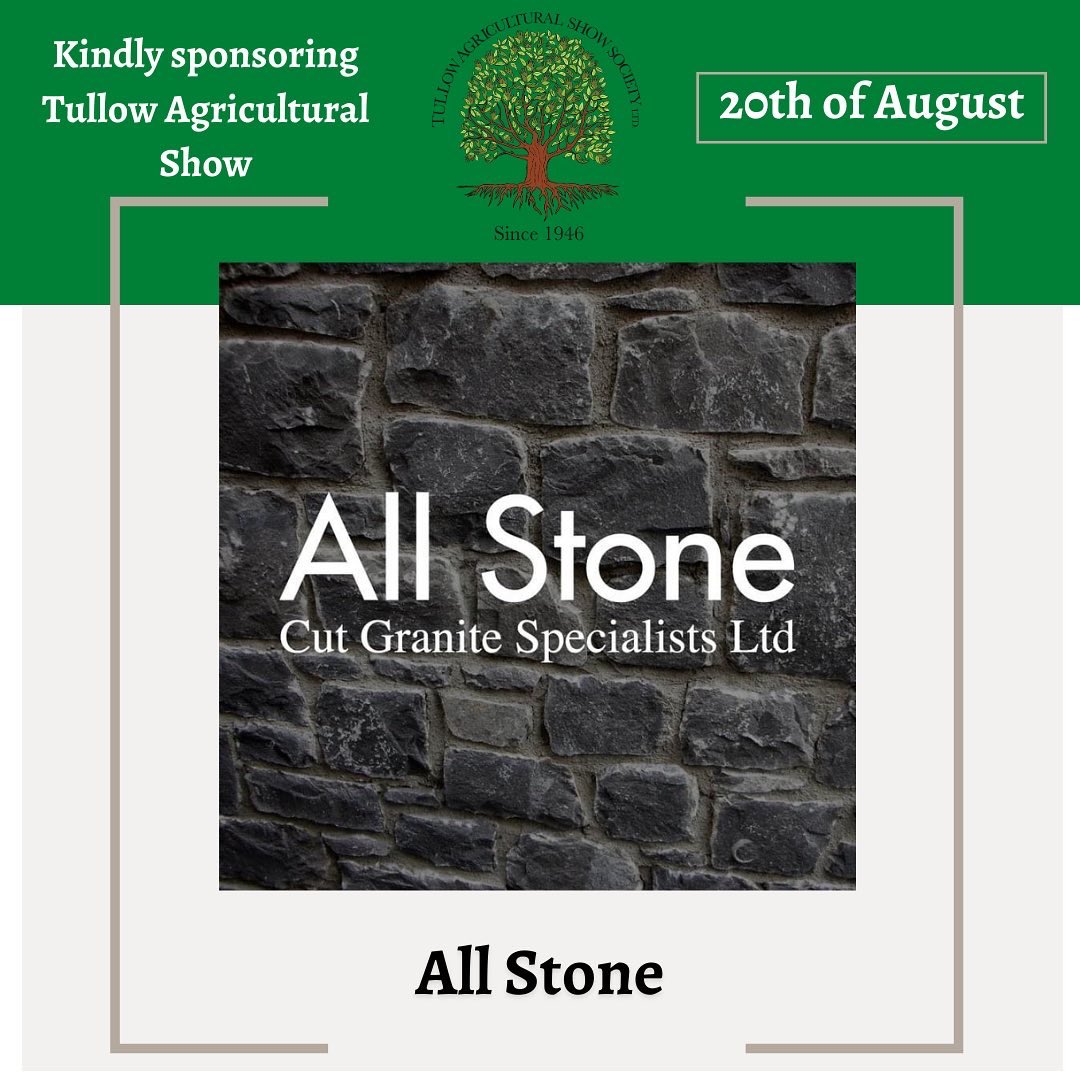 Tullowagrishow's tweet photo. We are delighted to be sharing some more of our wonderful sponsors!🥳 We thank them for their generosity and continued support of Tullow Agricultural Show ⭐️

The Show would not be where it is today without their incredible support!

#supportoursponsors https://t.co/R56988HvhF