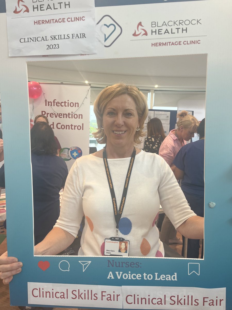 Had a busy morning yesterday at the Hermitage Clinic skills Fair . 94 Nurses/students/care staff in 5 hours. Willingness to learn, open to change and a focus on outcomes &amp; quality care. Came away exhausted &amp; inspired