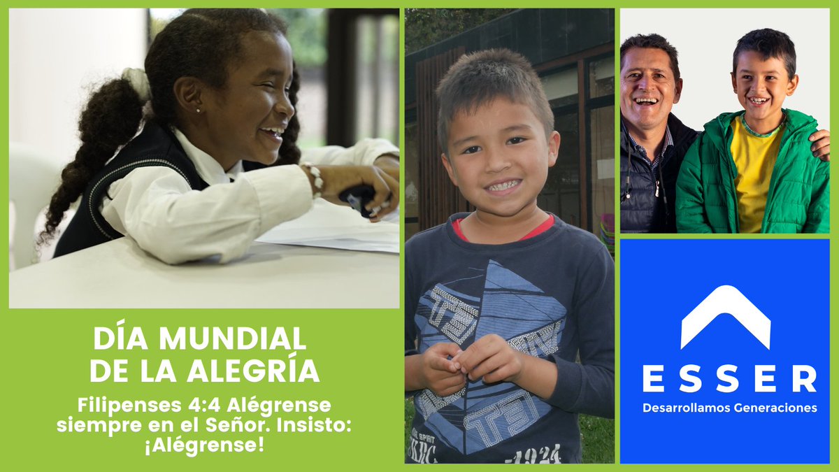 ColombiaEsser's tweet photo. https://t.co/DIK7K3wK1A https://t.co/NgWBPFgrm4…: EsserColombia  https://t.co/kuscb11d11 #esperanza #ayuda #responsabilidadsocial #comunidad #fundación #colombia #proyecto #familia #ayudaalprojimo #organizacionsinfinesdelucro #justiciasocial #ayudainternacional #donacion https://t.co/Ndj2uRgUfN