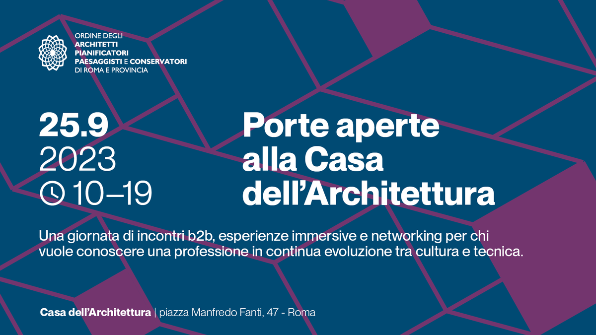 OrdineArchitettiRoma tweet media
