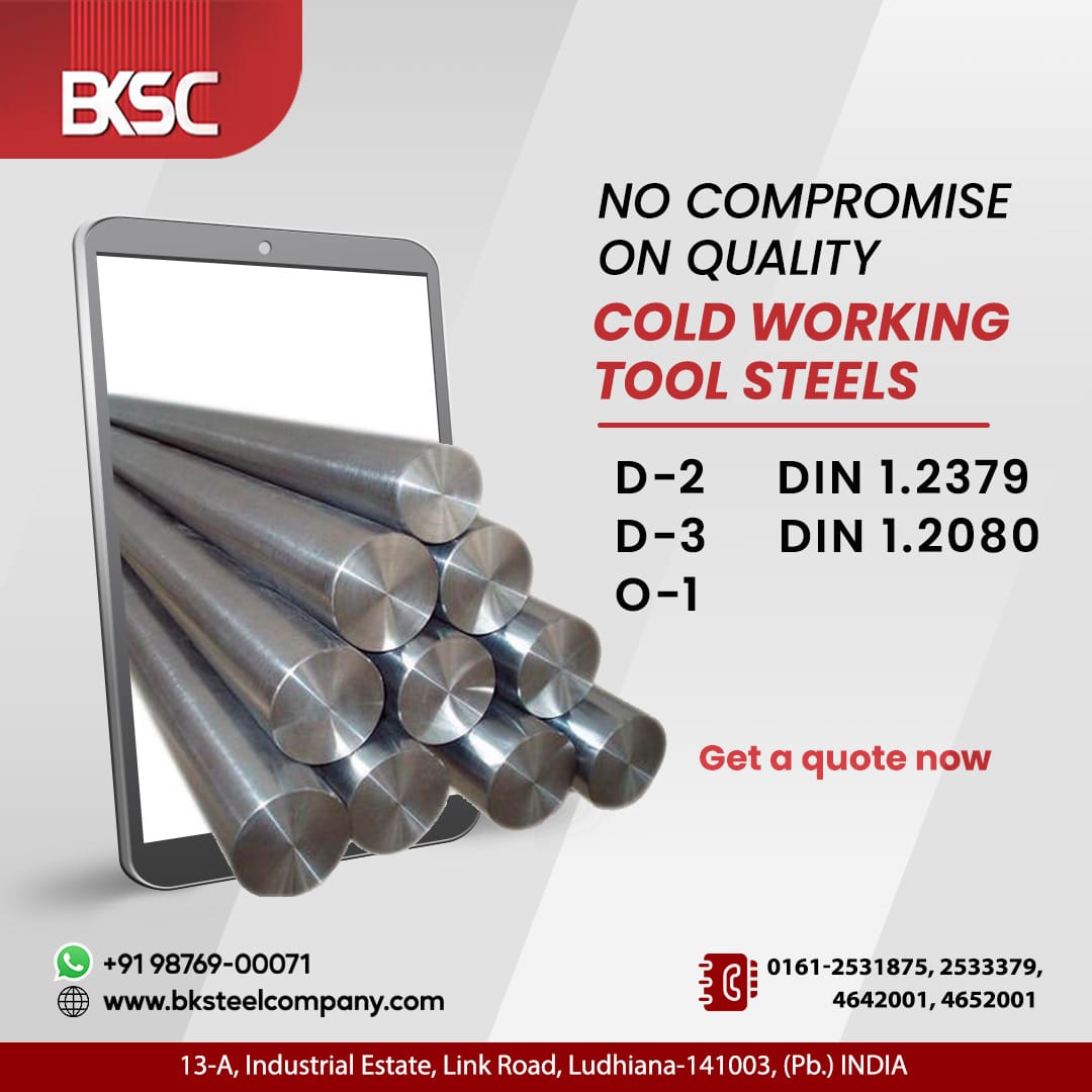 bksteel_company's tweet image. NO COMPROMISE ON QUALITY COLD WORKING TOOL STEELS!

Contact:
☎+91 98769-00071

#coldworkingtoolsteels #coldworking  #PrecisionEngineering #ManufacturingExcellence #bestquality #quality #steeldistributor #ludhiana #punjab #steelsupplier #manufacturing #company #bksteelcompany