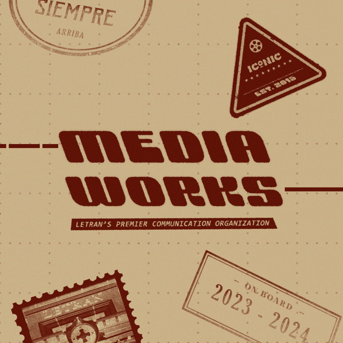 TheMediaWorks's tweet photo. This academic year 2023-2024, join the Media Works as it commits to a relentless pursuit to carry on its legacy of achieving the ICONIC!

#MediaWorks
#MW2324
#Iconic https://t.co/iowRjNXqjD