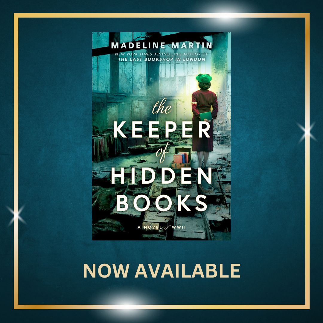 MadelineMMartin's tweet photo. It’s release day for THE KEEPER OF HIDDEN BOOKS

Based on the true events of Warsaw’s public librarians in their efforts to save books from Nazi destruction and bring hope through literature in the darkest of times.

https://t.co/nsDbRd3Cpx

#HistoricalFiction https://t.co/a4Dz5IiRGD