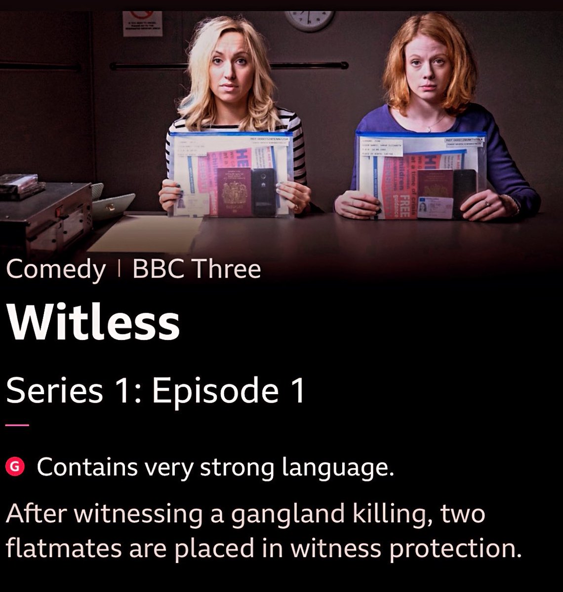 charlotteeaton_'s tweet photo. Look at what’s on @BBCiPlayer!! It’s only bloody #witlesstvshow - Jackie’s back!! #bbciplayer #bbccomedy #witless https://t.co/BTlSPsV5K5