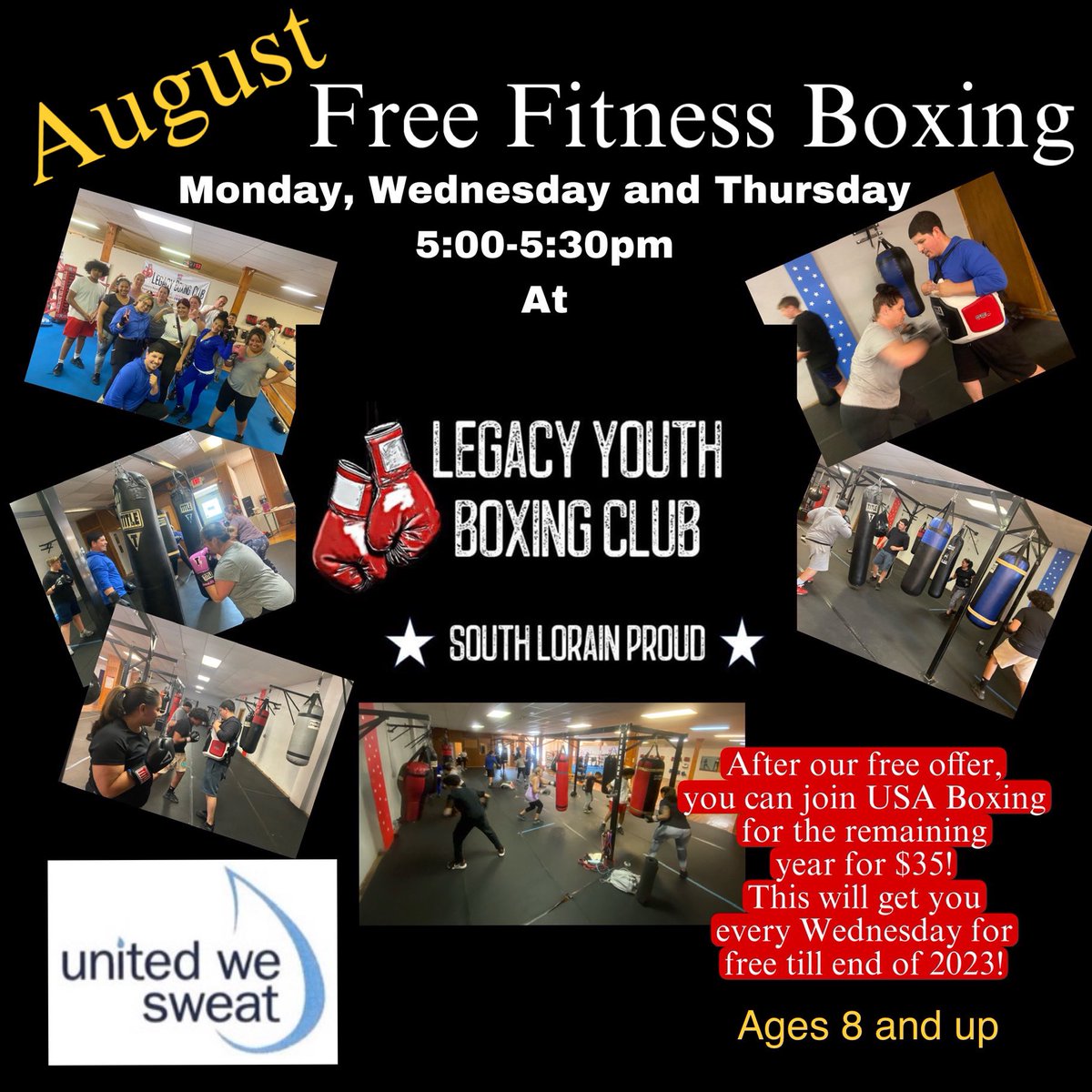 AmherstMove's tweet photo. Free fitness boxing and yoga the month of August https://t.co/hmBRNQSnqq