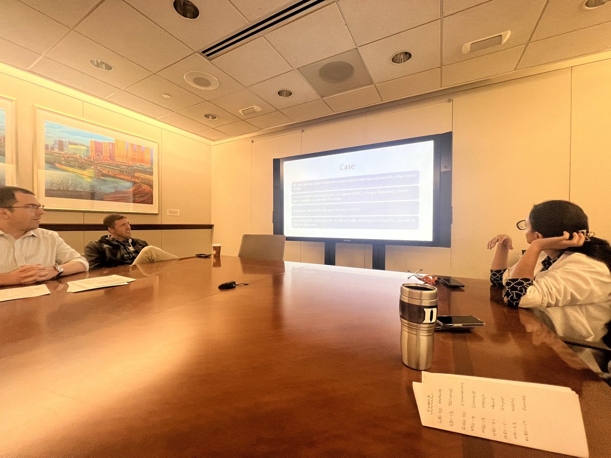 Richard M. Wardrop III, MD, PhD, MACP, SFHM, FAAP (@mud_fud) on Twitter photo Today is the day <a href="/CCF_IMCHIEFS/">Cleveland Clinic IM</a> #IMRP #MorningReport returns for the year! <a href="/PaigeGurizzian/">Paige Gurizzian, MD</a> <a href="/Narpaul94/">Narpaul (Purnadeo) Persaud</a> <a href="/JohnGaskillDO/">John Gaskill, DO</a> <a href="/Kaitlin_C_Payne/">Kaitlin Payne</a> #thisishowwehospitalist <a href="/SocietyHospMed/">Society of Hospital Medicine</a> <a href="/OhioAcp/">ACP Ohio</a> <a href="/ACPIMPhysicians/">ACP</a> <a href="/ABIMcert/">American Board of Internal Medicine (ABIM)</a> <a href="/CleClinicGME/">CleClinicGME</a> Today is the day <a href="/CCF_IMCHIEFS/">Cleveland Clinic IM</a> #IMRP #MorningReport returns for the year! <a href="/PaigeGurizzian/">Paige Gurizzian, MD</a> <a href="/Narpaul94/">Narpaul (Purnadeo) Persaud</a> <a href="/JohnGaskillDO/">John Gaskill, DO</a> <a href="/Kaitlin_C_Payne/">Kaitlin Payne</a> #thisishowwehospitalist <a href="/SocietyHospMed/">Society of Hospital Medicine</a> <a href="/OhioAcp/">ACP Ohio</a> <a href="/ACPIMPhysicians/">ACP</a> <a href="/ABIMcert/">American Board of Internal Medicine (ABIM)</a> <a href="/CleClinicGME/">CleClinicGME</a>