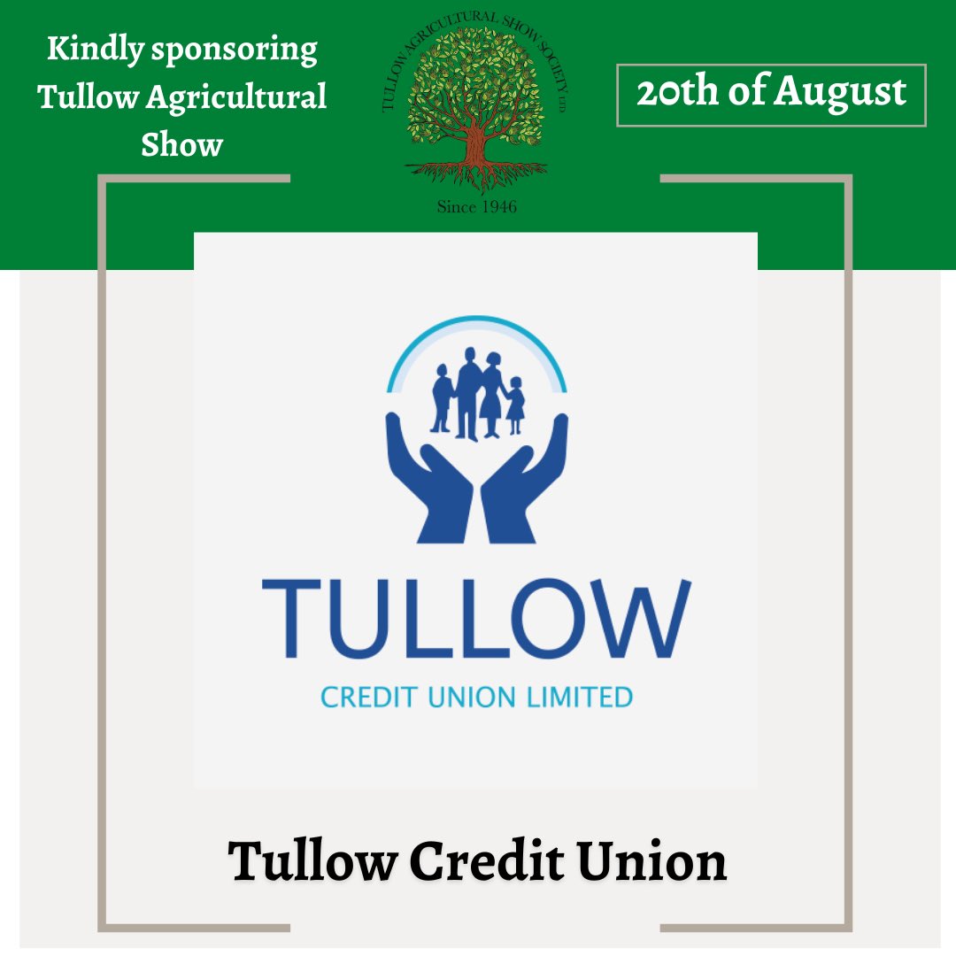 Tullowagrishow's tweet photo. Some more of our wonderful sponsors🤩

The Show would not be where it is today without their incredible support!

#supportoursponsors https://t.co/EEJZbN5qHb