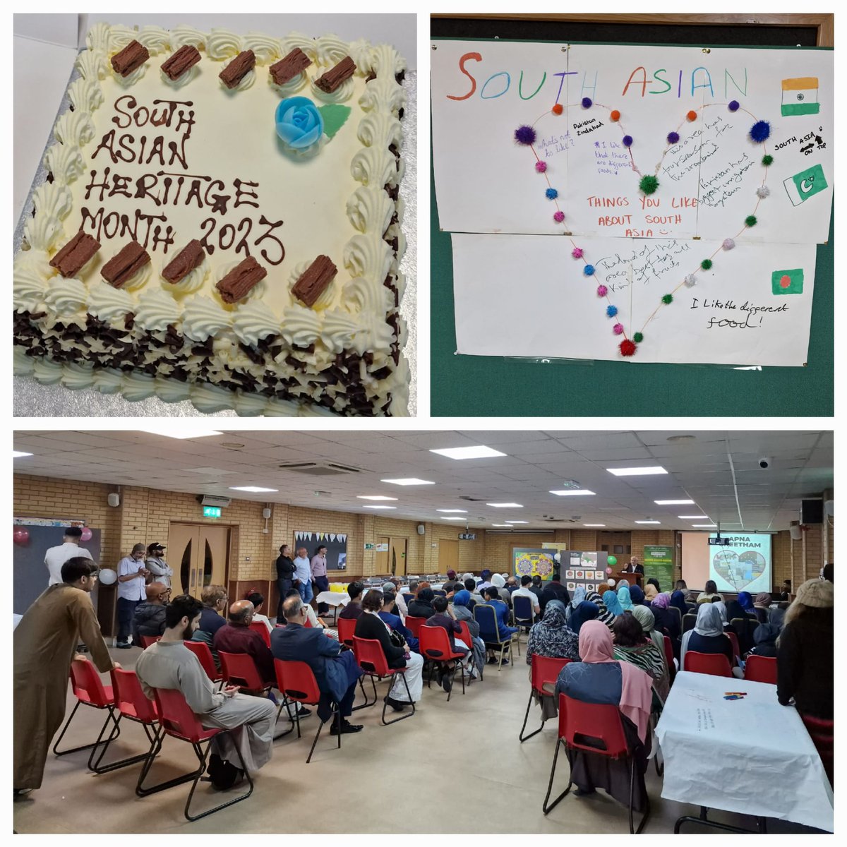 Thanks to all those who attended the #SouthAsianHeritageMonth event held in the Khizra Mosque community hall. A big well done to all the young speakers and performers. @muzahidukhan @Yasmine_Dar @ManCityCouncil @UNICEF @_SkillsForLife_ @jafhussain20 #communitycohesion