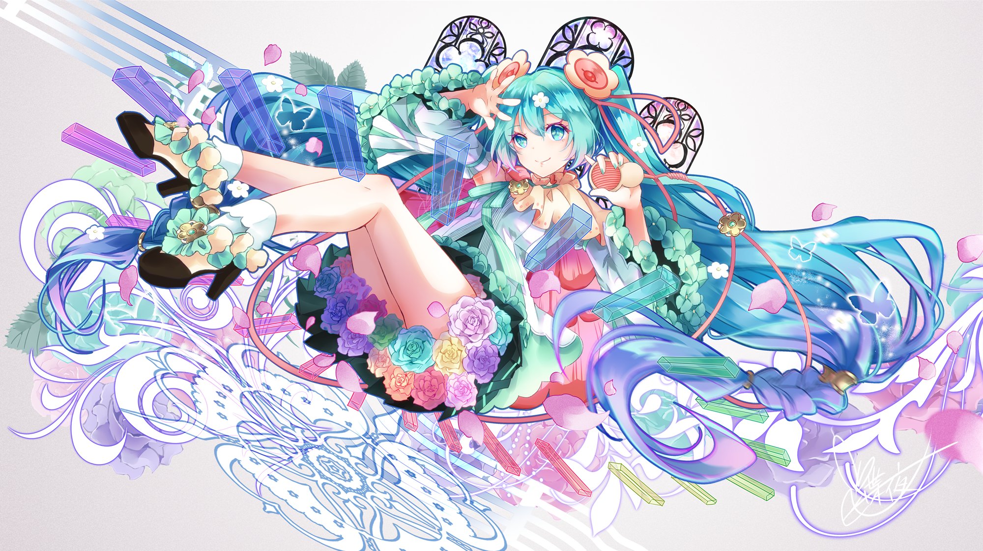 ★てぃんくる ミクストメディア 版画 小夜鳴鳥 C/E 真作【宇美】てぃんくる 小夜鳴鳥C/E キャンバスにミクスト