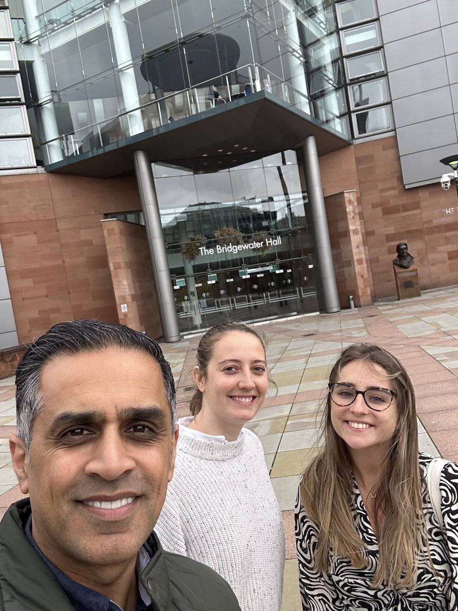 AsifChoudry's tweet image. Checking out @BridgewaterHall earlier today with @JessP_Resource and @KateS_Resource 

What an amazing venue for the #CommsHero in-person conference and awards on 26 September 

Book your ticket as we cannot be held responsible for the inevitable FOMO 

commshero.com/commshero-week…