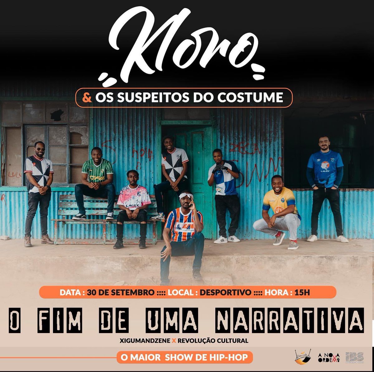 MrRealBesT's tweet photo. • O FIM DE UMA NARRATIVA •
#NovaData
#Kloro
#OsSuspeitosDeCostume
#ANovaOrdem
#IndustriaDoBomSom
||• O Maior Show De HipHop •|| https://t.co/1N59knD59a