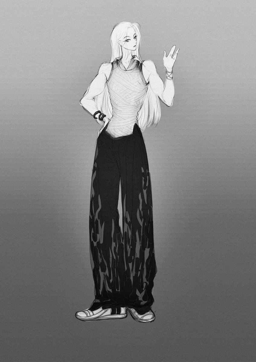I love his in this outfit😈💗
I hope I can draw all of his outfit in this year😵‍💫 so difficul  to do it🤧 
#illumi #HunterxHunter #hxh #illumizoldyck #art #artist #fanart #animeboy #animefanart