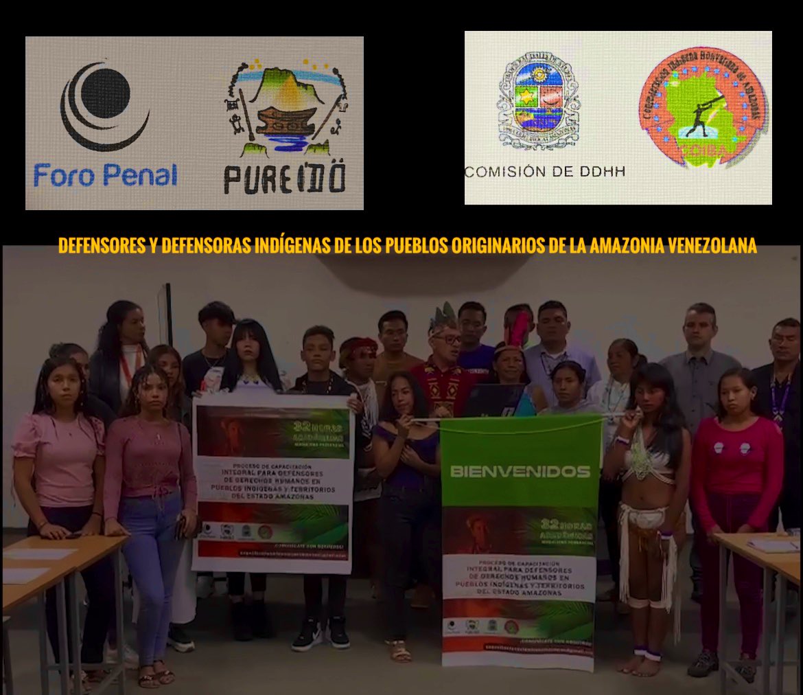 olnarortizBare's tweet photo. @RelatorDd 
@UN4Indigenous 
@onuvenezuela 
@CIDH 
@DESCA_CIDH 
@un_indigenous 
@ForoPenal 
@survivalesp 
@AmnistiaOnline 
@SOSOrinoco 
@ISHR_esp 
@ecopoliticave 
@miguelhotero 
@CRDLatin 
@NTN24 
@EVTVMiami 
@MinpublicoVEN https://t.co/iAd8Jm42tJ