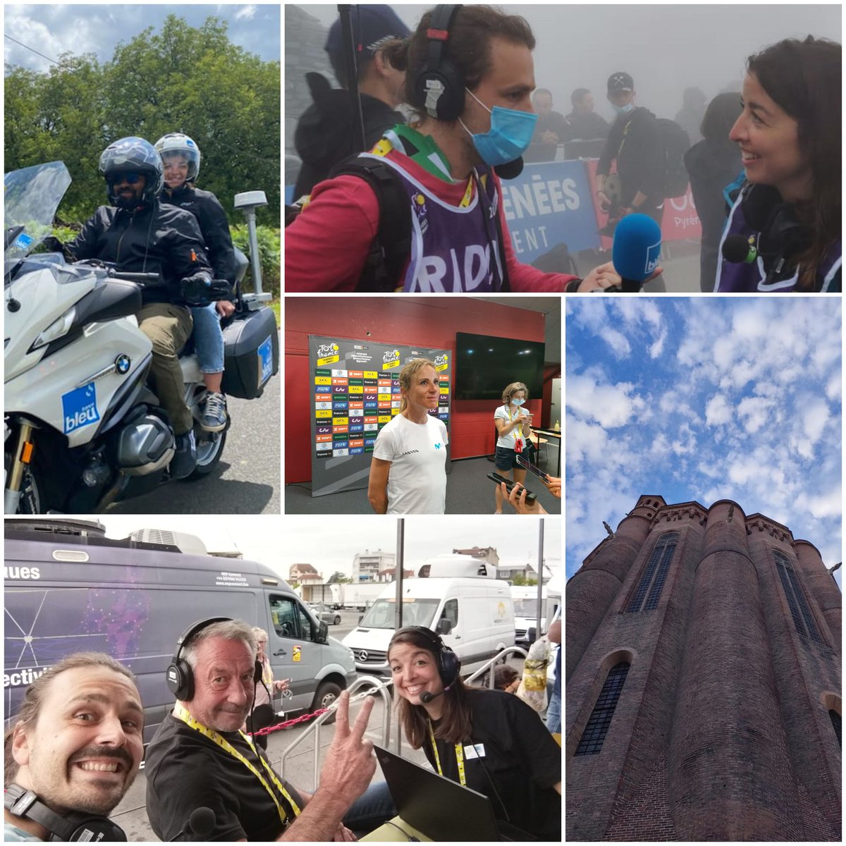 Vercingetorix, Albi 🌻, les sourires toujours, et la brume épaisse du Tourmalet : encore un beau Tour de France Femmes #TDFF2023