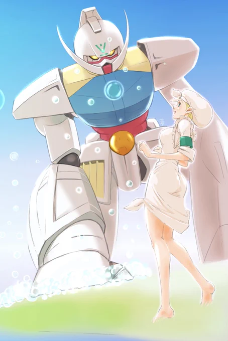 #洗濯機の日 #ターンエーガンダム #ディアナ・ソレル