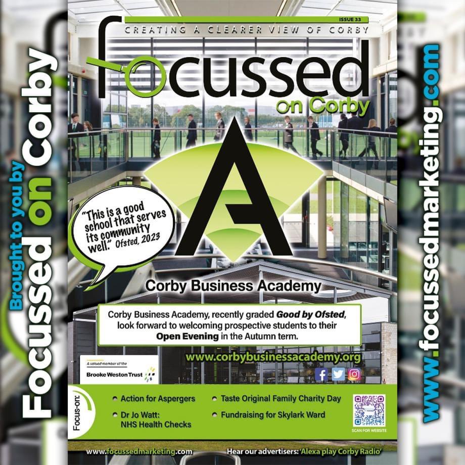 CorbyBusinessAc's tweet image. We have recently been graded by @Ofsted as "a good school that serves the community well".

Follow our website or socials for updates on the next open evening date in the Autumn term.

focussedpublications.co.uk/magazines/corb…

#FocussedonCorby #Corby #LoveCorby #CorbyRadio #Community