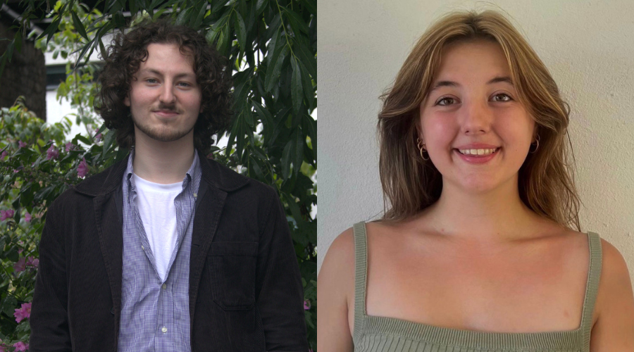 ColumbiaGS's tweet photo. Congratulations to #ColumbiaDualBA students Peter Gorman and Eloise Rodger who have been named Trinity Foundation Scholars, one of the most prestigious awards at @tcddublin!
#TrinityColumbia @tcdglobal
https://t.co/rxzNnuEU7G https://t.co/WlJTUctjgl