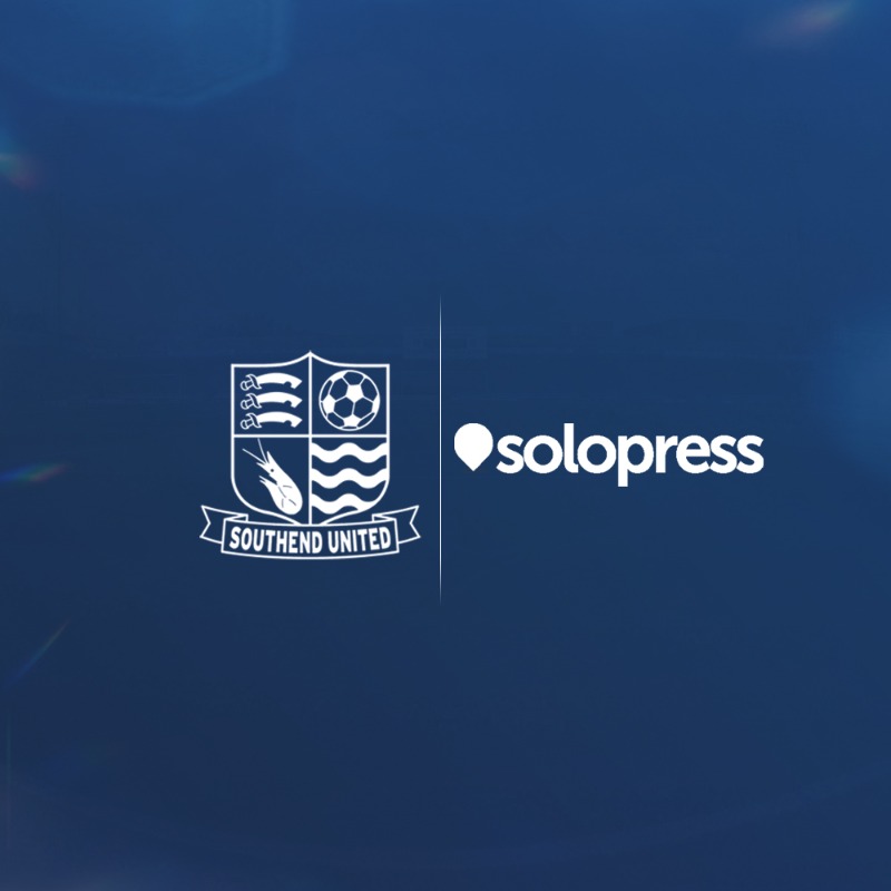 SUFCRootsHall's tweet photo. 🆕 #Blues' new front of shirt sponsor!

🤝 @solopress