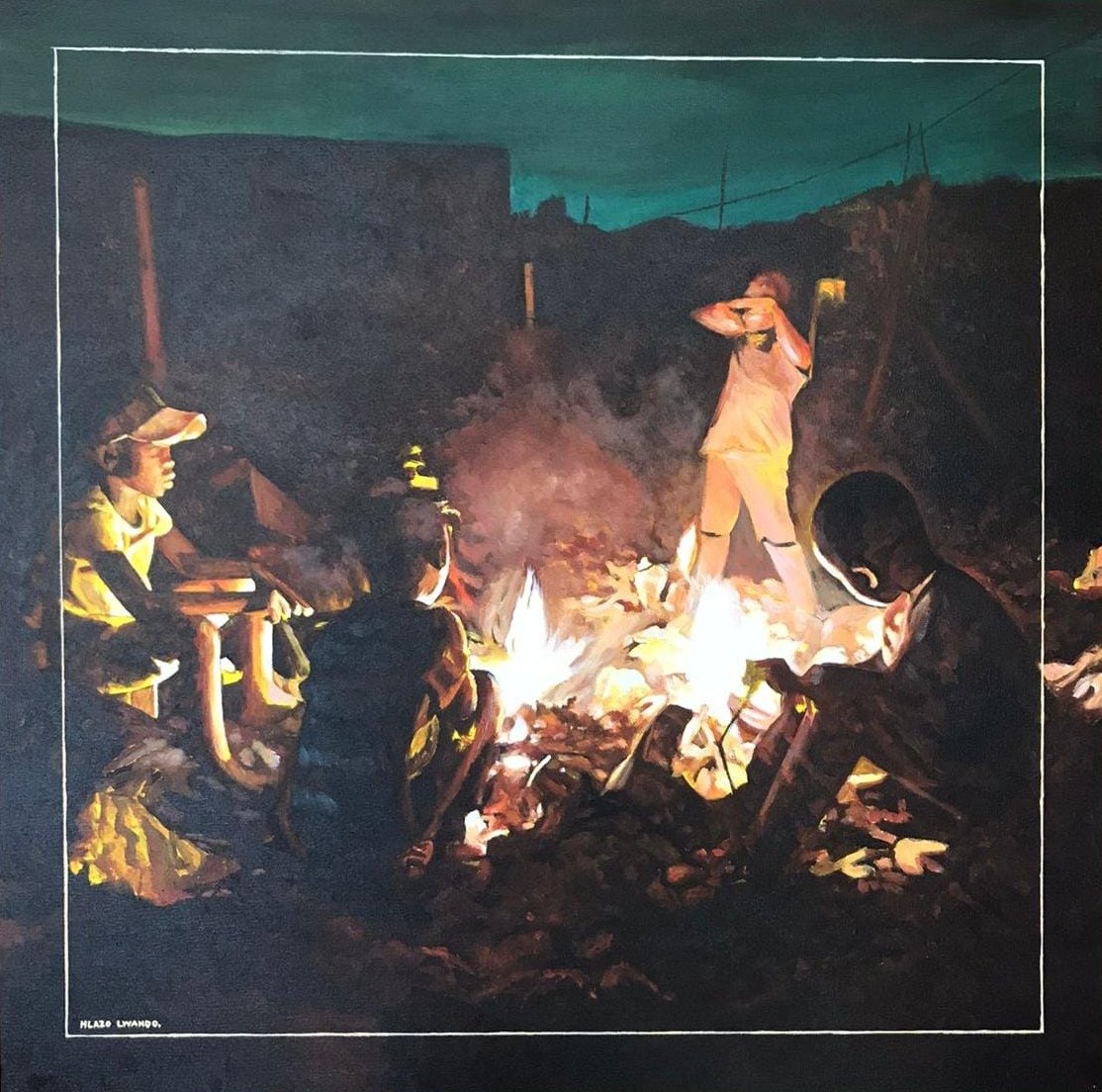 Hlazo15's tweet photo. A close up to "The Light" painting 🖼️

#ElonX #elon #wtfisx #Malema #artistsontwitter #art #southafrica https://t.co/AVsyIUk3EW