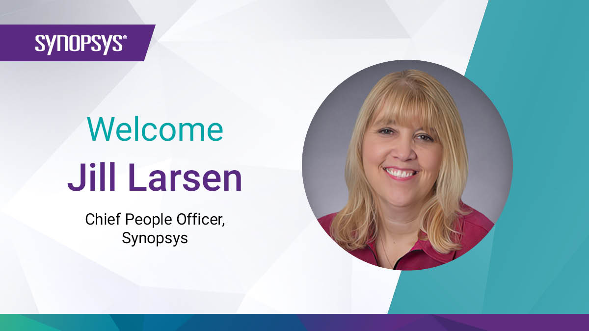 Synopsys's tweet image. We are excited to announce the appointment of Jill Larsen as our new #ChiefPeopleOfficer: bit.ly/3YkOD8z

She will be leading the Synopsys People and Workplace Resources organization, helping to strengthen and scale our global talent to support continued growth.
