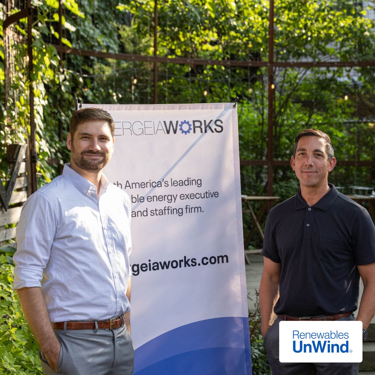 RenewUnWind's tweet photo. Thank you for UnWinding with us in Philadelphia last week!

And a huge Thank you to our event sponsors for helping make this event happen. @EnergeiaWorks, @CPS_America, @bowrenew, @mysuncast, @Unirac, @Power_Hub, @WRISEnergy https://t.co/XVKCiHsRVA