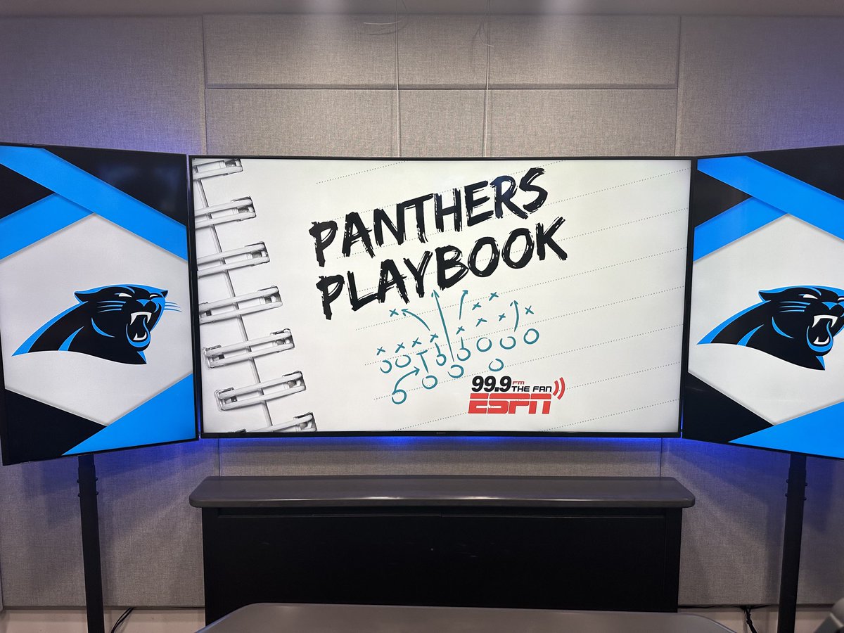 ChrisLeaTV's tweet photo. BREAKING NEWS: Join myself &amp; ⁦@TheFanRookie⁩ (or the Fake Matt Rhule &amp; his friend) for the very first episode of Panthers Playbook on Thursday! A new Panthers podcast dropping every Thursday &amp; after every game! Plus exclusive interviews! ⁦@999TheFan⁩ ⁦@WRAL⁩ https://t.co/ujyCO0ULFL