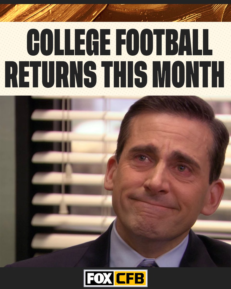 RT if you're excited to have college football back 🥺🥺