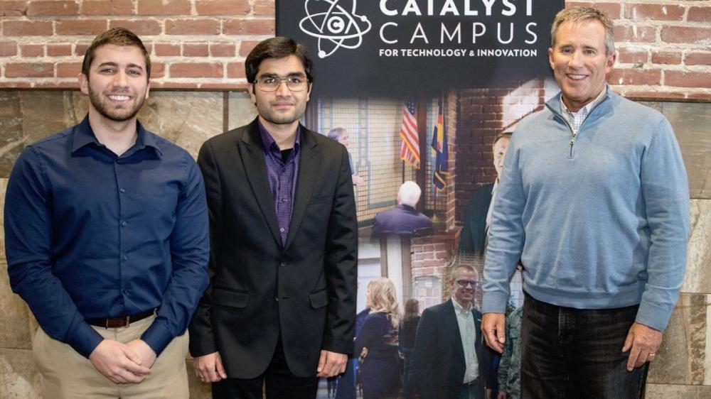 Akash Vidyadharan co-founded InfraLytiks in Des Moines, Iowa, in 2017 with fellow Iowa State University engineering graduate Tyler Carter. InfraLytiks uses machine learning to describe and analyze what’s in images, including drone video, satellite photos and 3-D laser scans.
 ...