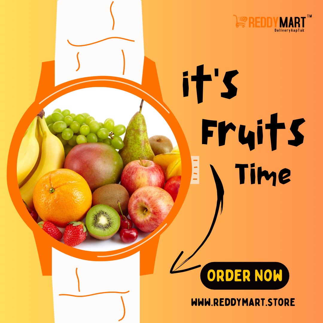 Reddymart1's tweet photo. It’s fruits time, Buy fresh 🍌🍎 🍉 
Home Delivery available on order above ₹299*
We accepted fruits order on CALL/WHATSAPP at 07352534789 Visit our online store at https://t.co/ZHHqCgWVot https://t.co/MXqswUO8Hf