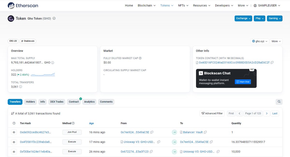 User Walkthrough 🤓

Scenario: You recently discovered a new token and want to learn how you can mint it

You search for the deployed token address and look it up on Etherscan 👨‍💻🧵