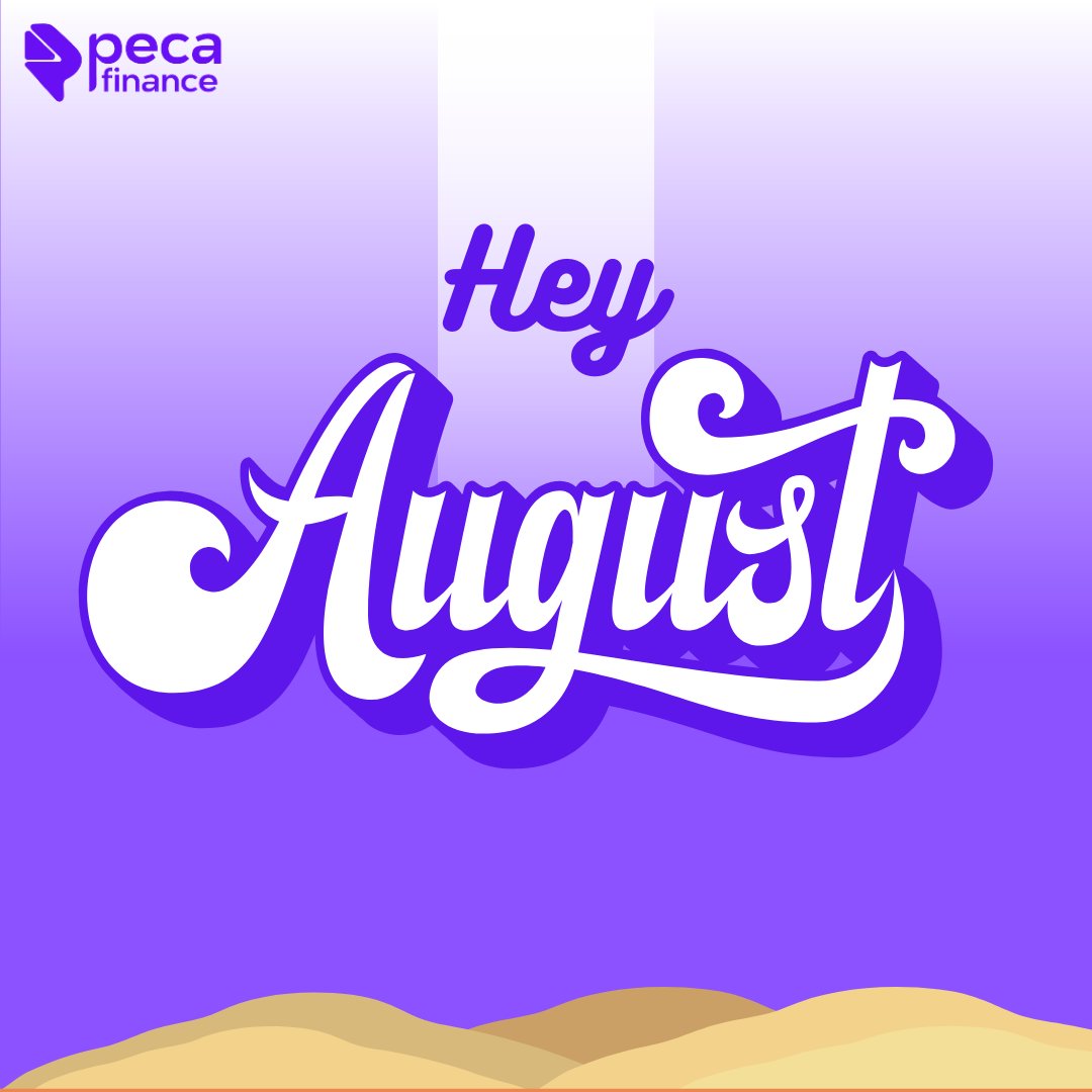 PecaFinance's tweet photo. Cheers to a Bright and Beautiful August!  Embrace this new month with enthusiasm and excitement, as we embark on a journey filled with endless possibilities and opportunities for growth. 

 #HappyNewMonth #August1st #August2023 https://t.co/bGBDUs8O6P