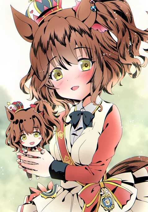 マーちゃん、公式ぬい化決定おめでとう!!!!!!!  #ウマ娘 #アストンマーチャン