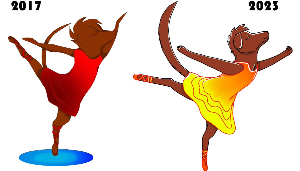 speckle369's tweet photo. I finished the Ballet re-draw last night...at 11:30 PM XD
#originalart #ballet #dancing #digitalart #drawing #balletpose #animalart #furryart #anthro #persona #canineart #wolfdog #redraw https://t.co/1fmxjAqewL