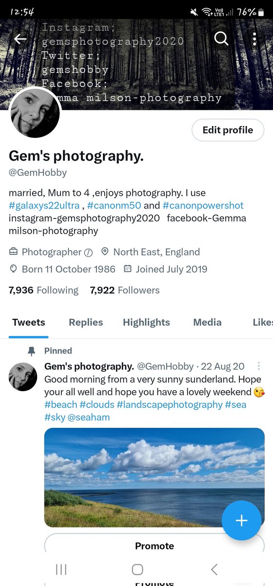 I am so close to 8000 followers I never imagined I would have as many of you fabulous people following me as I do so a massive thank you to you all 😘 xx #followers #thankyou #twitterfamily