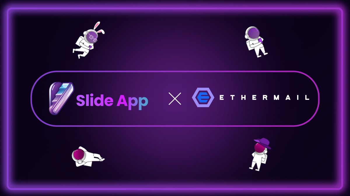 ethermail_io's tweet photo. Teaming up with @slidelabs! 💼 This innovative platform takes crypto trading to the next level by learning from top traders. Join their newsletter via EtherMail here - https://t.co/vznoJyMQOe! 🌐 https://t.co/bG0tgEkYbP
