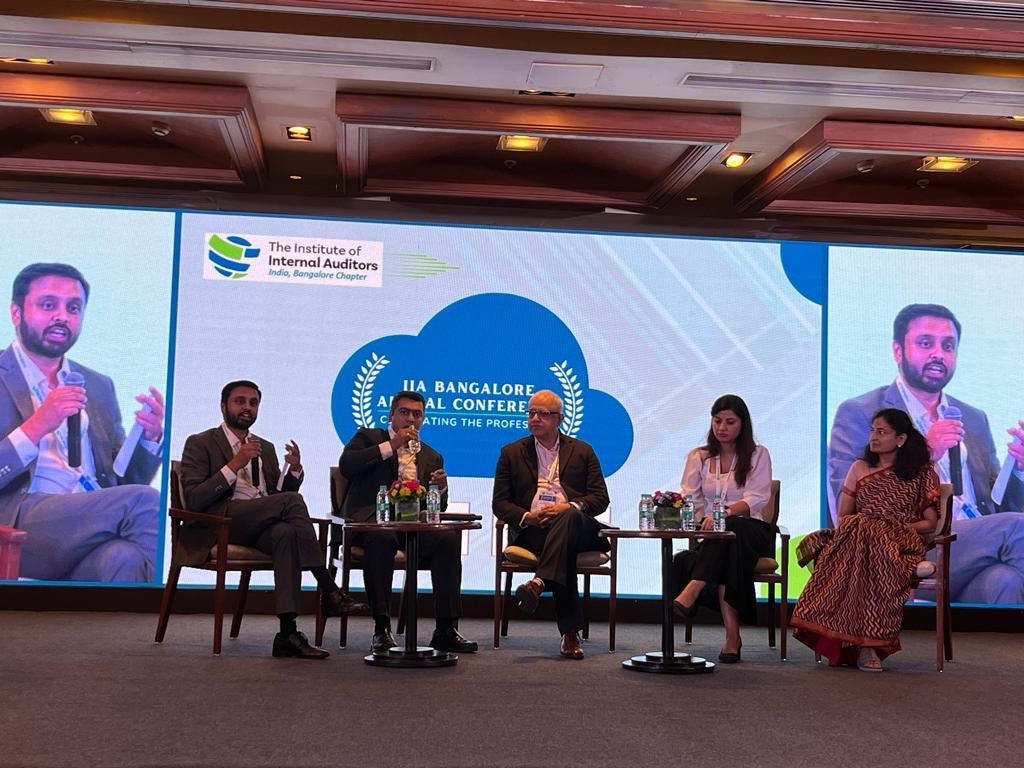 DeloitteIndia's tweet photo. #DeloitteAtIIA 

KR Vijay, Partner, #RiskAdvisory, Deloitte India, highlighted that another way to view #risk is as an opportunity while moderating the “Emerging Risks” panel discussion at the “IIA Bangalore Annual Conference 2023."

#NowToNext https://t.co/8DLobWsP8I