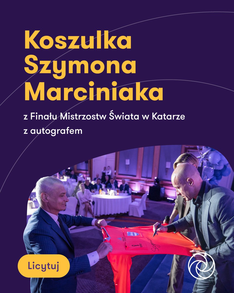 ❗ Koszulka Szymona Marciniaka z Finału MŚ w Katarze z autografem. LICYTUJ 👇

Wesprzyj z nami psychiatrię i psychologię dziecięcą wraz z Fundacja „Twarze depresji”. Skąd mamy koszulkę? Jaką ma specyfikę? 

Czytaj w opisie aukcji (aktualnie 660 zł) 👉allegro.pl/oferta/koszulk…