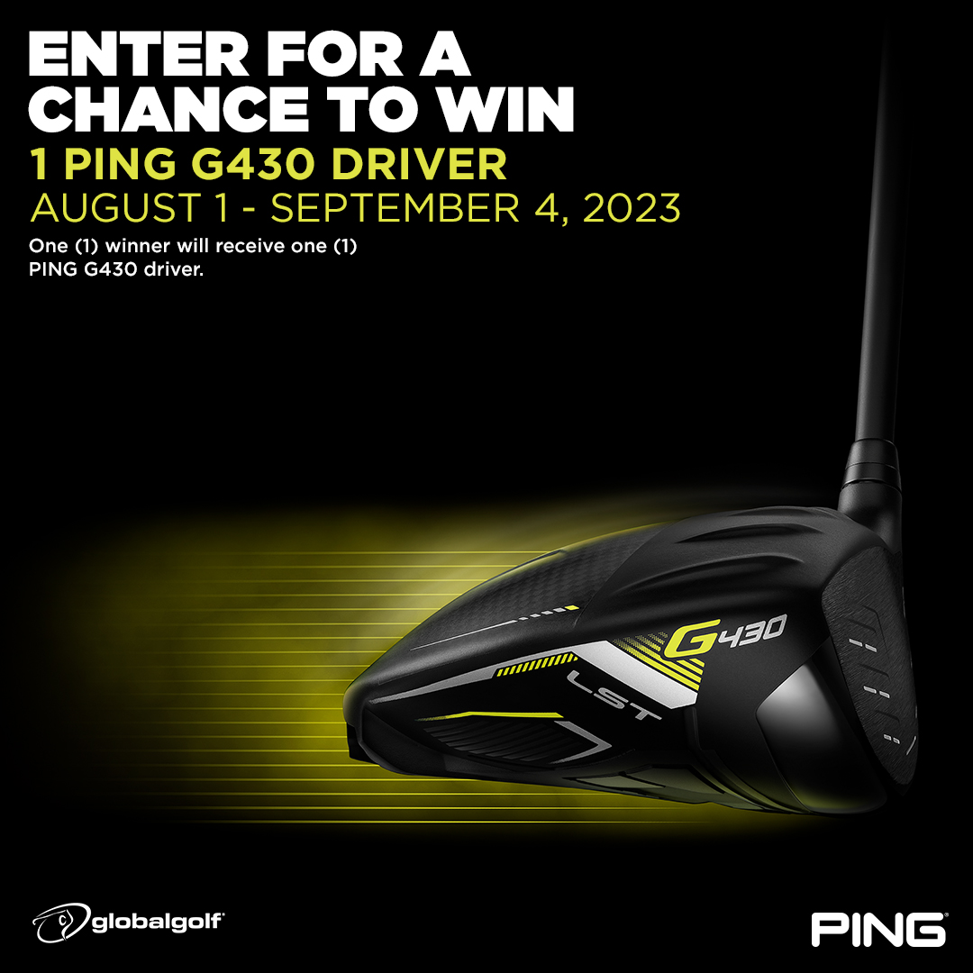 🚨 Enter to win!🚨 Tee it up this summer with a @PingTour G430 Driver Here is how to enter: 👉GlobalGolf.com/contest 👉 Follow us 👉 Tag all of your golf crew! 👉 Like & share this post Entry period ends, 9/4/23 #GlobalGolf #Golf #AllAboutU #GolfGiveaway #PlayYourBest